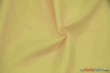 Load image into Gallery viewer, Polyester Silky Habotai Lining | 58&quot; Wide | Super Soft and Silky Poly Habotai Fabric | Wholesale Bolt | Multiple Colors | Digital Printing, Apparel Lining, Drapery and Decor | Fabric mytextilefabric Bolts Light Yellow 