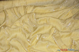 Iridescent Crush Shimmer Fabric | Iridescent Fabric | 54" Wide | Multiple Colors | Continuous Yards | Fabric mytextilefabric Yards Light Yellow 