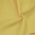Load image into Gallery viewer, Polyester Lining Fabric | Woven Polyester Lining | 60&quot; Wide | Sample Swatch | Imperial Taffeta Lining | Apparel Lining | Tent Lining and Decoration | Fabric mytextilefabric Sample Swatches Light Yellow 
