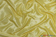 Load image into Gallery viewer, Taffeta Fabric | Two Tone Taffeta Fabric | Non Stretch Taffeta | 60&quot; Wide | Multiple Solid Colors | Sample Swatch | Fabric mytextilefabric Sample Swatches Light Yellow 