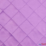 Load image into Gallery viewer, Taffeta Pintuck Fabric | 4&quot;x4&quot; Diamond | Diamond Taffeta Fabric | 58&quot; Wide | Multiple Colors | Wholesale Bolt | Fabric mytextilefabric Bolts Lilac 
