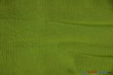 100% Cotton Gauze Fabric | Soft Lightweight Cotton Muslin | 48" Wide | Continuous Yard | Fabric mytextilefabric Yards Lime 