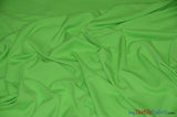 60" Wide Polyester Fabric by the Yard | Visa Polyester Poplin Fabric | Basic Polyester for Tablecloths, Drapery, and Curtains | Fabric mytextilefabric Yards Lime 