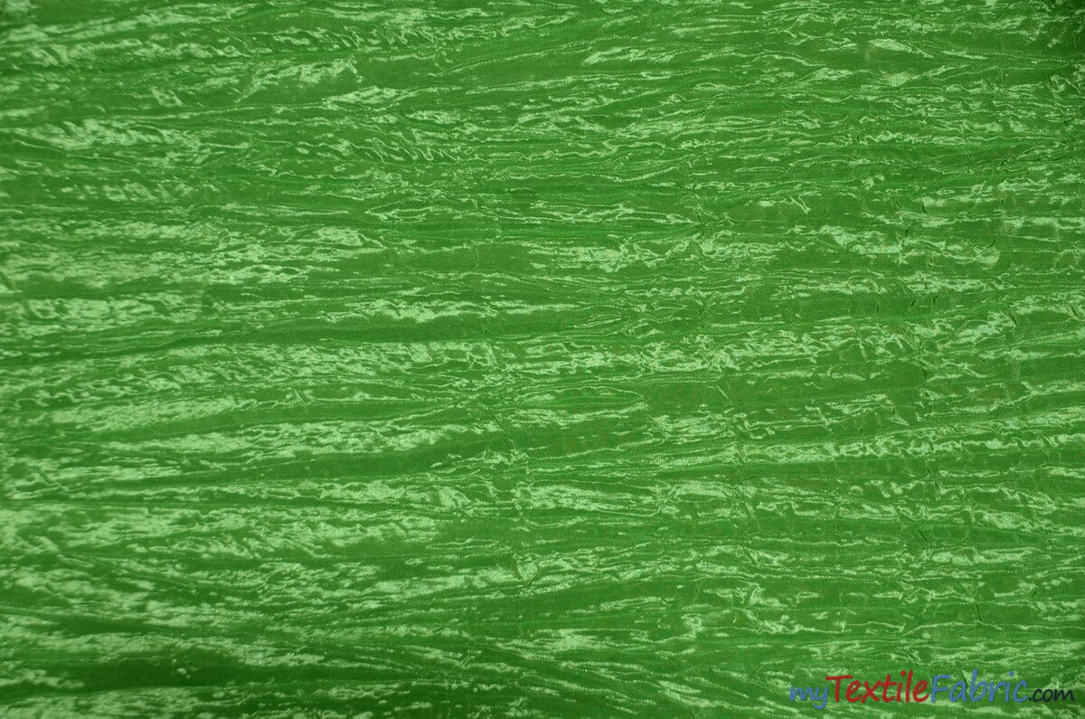 Crease Taffeta Fabric | Crush Taffeta | 52" Wide | Sample Swatch Page | Multiple Colors | Fabric mytextilefabric Sample Swatches Lime 