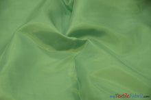 Load image into Gallery viewer, Polyester Lining Fabric | Woven Polyester Lining | 60&quot; Wide | Sample Swatch | Imperial Taffeta Lining | Apparel Lining | Tent Lining and Decoration | Fabric mytextilefabric Sample Swatches Lime 