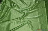 Crepe Back Satin | Korea Quality | 60" Wide | Sample Swatch | Multiple Colors | Fabric mytextilefabric Sample Swatches Lime 