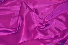 Load image into Gallery viewer, Polyester Silky Habotai Lining | 58&quot; Wide | Super Soft and Silky Poly Habotai Fabric | Continuous Yards | Multiple Colors | Digital Printing, Apparel Lining, Drapery and Decor | Fabric mytextilefabric Yards Magenta 