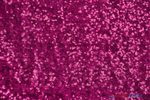 Load image into Gallery viewer, Glitz Mesh Sequins Fabric | 3mm Glitter Sequins | 52&quot; Wide | Multiple Colors | Fabric mytextilefabric Yards Magenta 