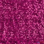 Load image into Gallery viewer, Glitz Mesh Sequins Fabric | 3mm Glitter Sequins | 52&quot; Wide | Multiple Colors | Fabric mytextilefabric Yards Magenta 
