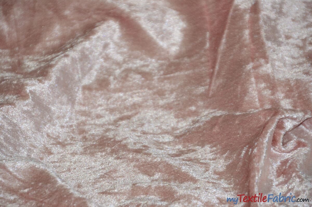 PREMIUM QUALITY Crushed Velvet Fabric, Panne Velour Fabric, 4 Way Stretch  Crushed Velvet Fabric by Yard for Scrunchies, Dresses, Apparel 