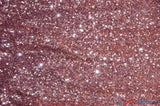 Glitz Mesh Sequins Fabric | 3mm Glitter Sequins | 52" Wide | Multiple Colors | Fabric mytextilefabric Bolts Mauve 