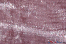 Load image into Gallery viewer, Soft and Smooth Mirror Organza Fabric | 60&quot; Wide | Sample Swatch | Multiple Colors | Fabric mytextilefabric Sample Swatches Mauve 