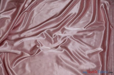 Crepe Back Satin | Korea Quality | 60" Wide | Continuous Yards | Multiple Colors | Fabric mytextilefabric Yards Mauve 