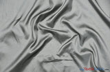 Taffeta Fabric | Two Tone Taffeta Fabric | Non Stretch Taffeta | 60" Wide | Multiple Solid Colors | Sample Swatch | Fabric mytextilefabric Sample Swatches Medium Grey 