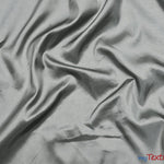 Load image into Gallery viewer, Taffeta Fabric | Two Tone Taffeta Fabric | Non Stretch Taffeta | 60&quot; Wide | Multiple Solid Colors | Wholesale Bolt | Fabric mytextilefabric Bolts Medium Grey 

