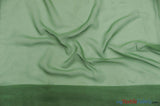 Chiffon Fabric | Super Soft & Flowy | 60" Wide | Sample Swatch | Fabric mytextilefabric Sample Swatches Medium Sage 