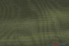 Load image into Gallery viewer, Soft and Smooth Mirror Organza Fabric | 60&quot; Wide | Sample Swatch | Multiple Colors | Fabric mytextilefabric Sample Swatches Midnight Olive 