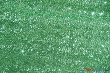 Load image into Gallery viewer, Glitz Mesh Sequins Fabric | 3mm Glitter Sequins | 52&quot; Wide | Multiple Colors | Fabric mytextilefabric Yards Mint Shiny 