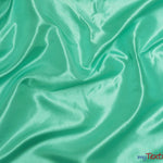 Load image into Gallery viewer, Stretch Taffeta Fabric | 60&quot; Wide | Multiple Solid Colors | Continuous Yards | Costumes, Apparel, Cosplay, Designs | Fabric mytextilefabric Yards Mint 
