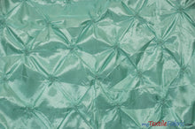 Load image into Gallery viewer, Pinwheel Taffeta Fabric | Button Taffeta Fabric | 48&quot; Wide | Multiple Colors | Fabric mytextilefabric Yards Mint 