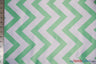 Chevron Satin Fabric | Chevron L'amour Satin | Matte Satin Print | 60" Wide | Multiple Colors | Fabric mytextilefabric Yards Mint 