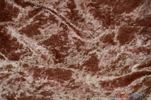 Load image into Gallery viewer, Panne Velvet Fabric | 60&quot; Wide | Crush Panne Velour | Apparel, Costumes, Cosplay, Curtains, Drapery &amp; Home Decor | Fabric mytextilefabric Yards Mocha 