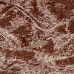Load image into Gallery viewer, Panne Velvet Fabric | 60&quot; Wide | Crush Panne Velour | Apparel, Costumes, Cosplay, Curtains, Drapery &amp; Home Decor | Fabric mytextilefabric Yards Mocha 
