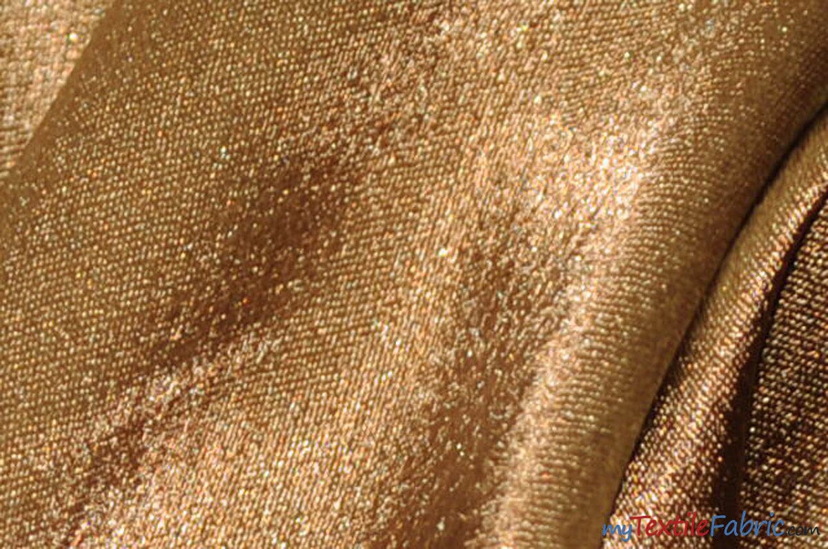 Superior Quality Crepe Back Satin | Japan Quality | 60" Wide | Continuous Yards | Multiple Colors | Fabric mytextilefabric Yards Mocha 