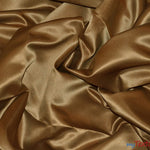 Load image into Gallery viewer, L&#39;Amour Satin Fabric | Polyester Matte Satin | Peau De Soie | 60&quot; Wide | Sample Swatch | Wedding Dress, Tablecloth, Multiple Colors | Fabric mytextilefabric Sample Swatches Mocha 
