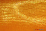 Soft and Smooth Mirror Organza Fabric | 60" Wide | Sample Swatch | Multiple Colors | Fabric mytextilefabric Sample Swatches Mustard 