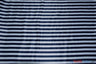 1" Stripe Satin Print | Dull Satin Print | 58/60" Wide | Stripe Satin Print Fabric | 3 Colors | Fabric mytextilefabric Yards Navy White 1" Stripe 