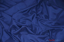 Load image into Gallery viewer, Extra Wide Polyester Fabric | 120&quot; Wide Polyester Fabric | 120&quot; Polypoplin for Tablecloths, Drapery, and Curtains | Fabric mytextilefabric Yards Navy Blue 