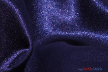 Load image into Gallery viewer, Bridal Satin Fabric | Shiny Bridal Satin | 60&quot; Wide | Multiple Colors | Continuous Yards | Fabric mytextilefabric Yards Navy Blue 