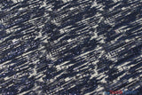 Sequins Everleigh Lace Fabric | Everleigh Embroidery | 52" Wide | Multiple Colors | Fabric mytextilefabric Yards Navy 