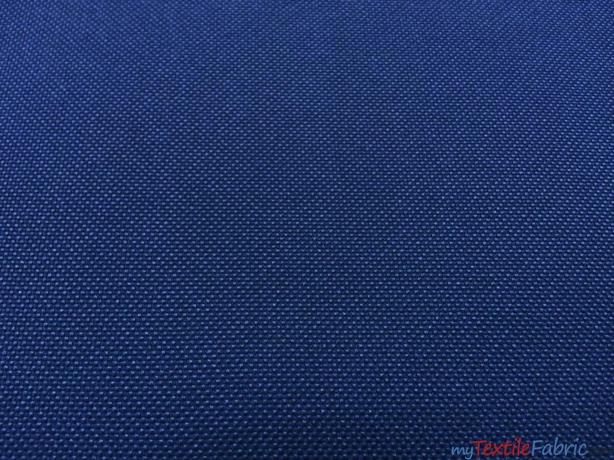 Waterproof Sun Repellent Canvas Fabric | 58" Wide | 100% Polyester | Great for Outdoor Waterproof Pillows, Tents, Covers, Bags, Patio Fabric mytextilefabric Yards Navy 