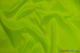 Taffeta Fabric | Two Tone Taffeta Fabric | Non Stretch Taffeta | 60" Wide | Multiple Solid Colors | Continuous Yards | Fabric mytextilefabric Yards Neon Green 