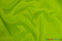 Load image into Gallery viewer, Taffeta Fabric | Two Tone Taffeta Fabric | Non Stretch Taffeta | 60&quot; Wide | Multiple Solid Colors | Continuous Yards | Fabric mytextilefabric Yards Neon Green 