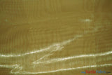 Soft and Smooth Mirror Organza Fabric | 60" Wide | Sample Swatch | Multiple Colors | Fabric mytextilefabric Sample Swatches Night Gold 