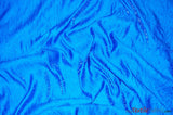 Iridescent Crush Shimmer Fabric | Iridescent Fabric | 54" Wide | Multiple Colors | Continuous Yards | Fabric mytextilefabric Yards Ocean Blue 