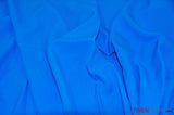 60" Wide Polyester Fabric Sample Swatches | Visa Polyester Poplin Sample Swatches | Basic Polyester for Tablecloths, Drapery, and Curtains | Fabric mytextilefabric Sample Swatches Ocean Blue 