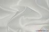 L'Amour Satin Fabric | Polyester Matte Satin | Peau De Soie | 60" Wide | Continuous Yards | Wedding Dress, Tablecloth, Multiple Colors | Fabric mytextilefabric Yards Offwhite 