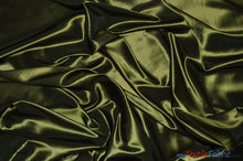 Load image into Gallery viewer, Taffeta Fabric | Two Tone Taffeta Fabric | Non Stretch Taffeta | 60&quot; Wide | Multiple Solid Colors | Sample Swatch | Fabric mytextilefabric Sample Swatches Olive 