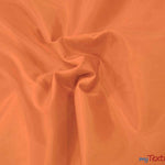 Load image into Gallery viewer, Polyester Silky Habotai Lining | 58&quot; Wide | Super Soft and Silky Poly Habotai Fabric | Continuous Yards | Multiple Colors | Digital Printing, Apparel Lining, Drapery and Decor | Fabric mytextilefabric Yards Orange 
