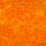 Load image into Gallery viewer, Crushed Triple Velvet | Crush Velvet Fabric | 45&quot; Wide | Original Crushed Plush Velvet | Multiple Colors | Fabric mytextilefabric Yards Orange 
