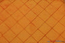 Taffeta Pintuck Fabric | 4"x4" Diamond | Diamond Taffeta Fabric | 58" Wide | Multiple Colors | Continuous Yards | Fabric mytextilefabric Yards Orange 