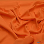 Load image into Gallery viewer, 60&quot; Wide Polyester Fabric by the Yard | Visa Polyester Poplin Fabric | Basic Polyester for Tablecloths, Drapery, and Curtains | Fabric mytextilefabric Yards Orange 
