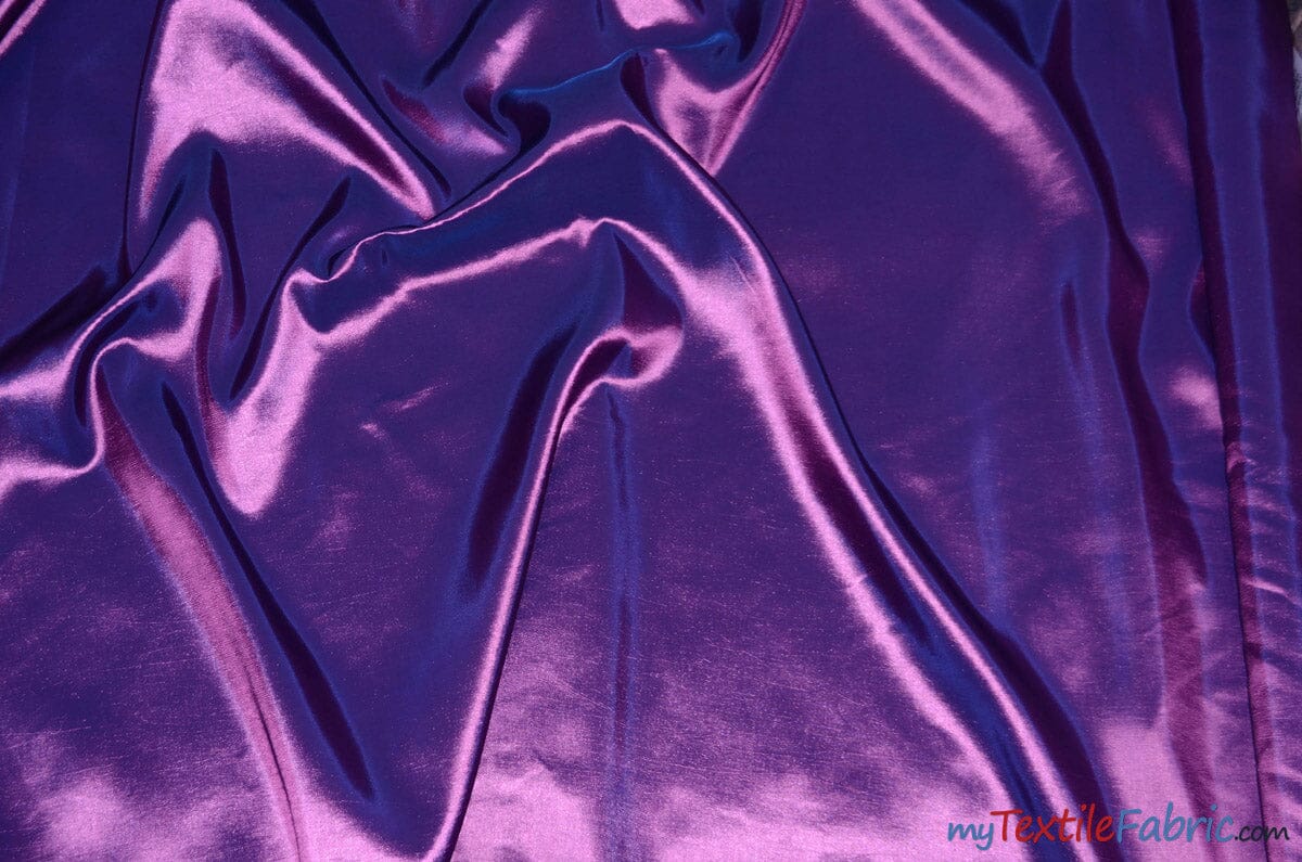 Stretch Taffeta Fabric | 60" Wide | Multiple Solid Colors | Sample Swatch | Costumes, Apparel, Cosplay, Designs | Fabric mytextilefabric Sample Swatches Orchid 