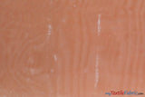 Soft and Smooth Mirror Organza Fabric | 60" Wide | Continuous Yards | Multiple Colors | Fabric mytextilefabric Yards Peach 