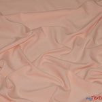 Load image into Gallery viewer, 60&quot; Wide Polyester Fabric by the Yard | Visa Polyester Poplin Fabric | Basic Polyester for Tablecloths, Drapery, and Curtains | Fabric mytextilefabric Yards Peach 
