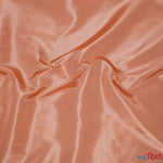 Load image into Gallery viewer, Taffeta Fabric | Two Tone Taffeta Fabric | Non Stretch Taffeta | 60&quot; Wide | Multiple Solid Colors | Wholesale Bolt | Fabric mytextilefabric Bolts Peach 
